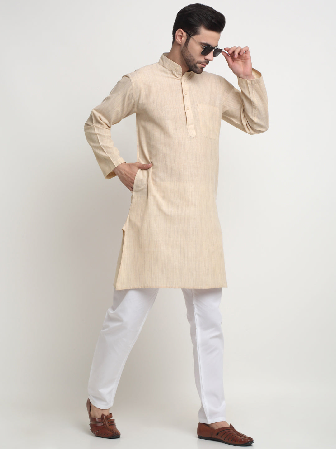 Mens churidar kurta deals