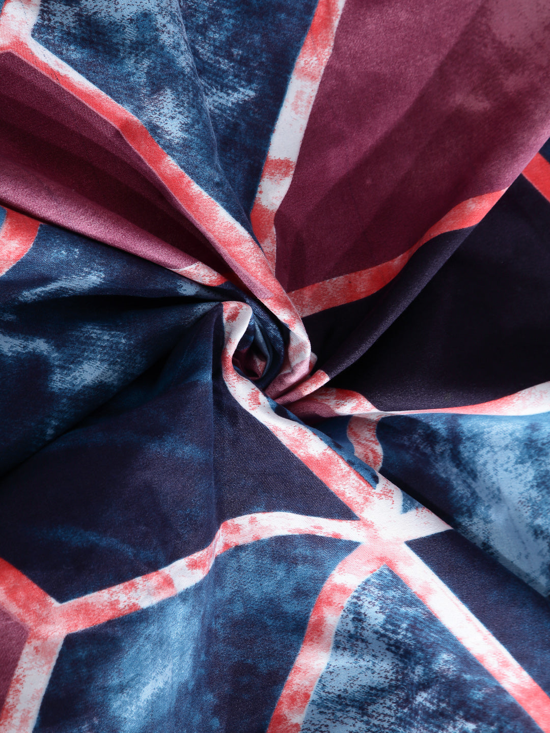 Arrabi Multi Geometric Cotton Blend 8 SEATER Table Cover (225 X 150 cm)