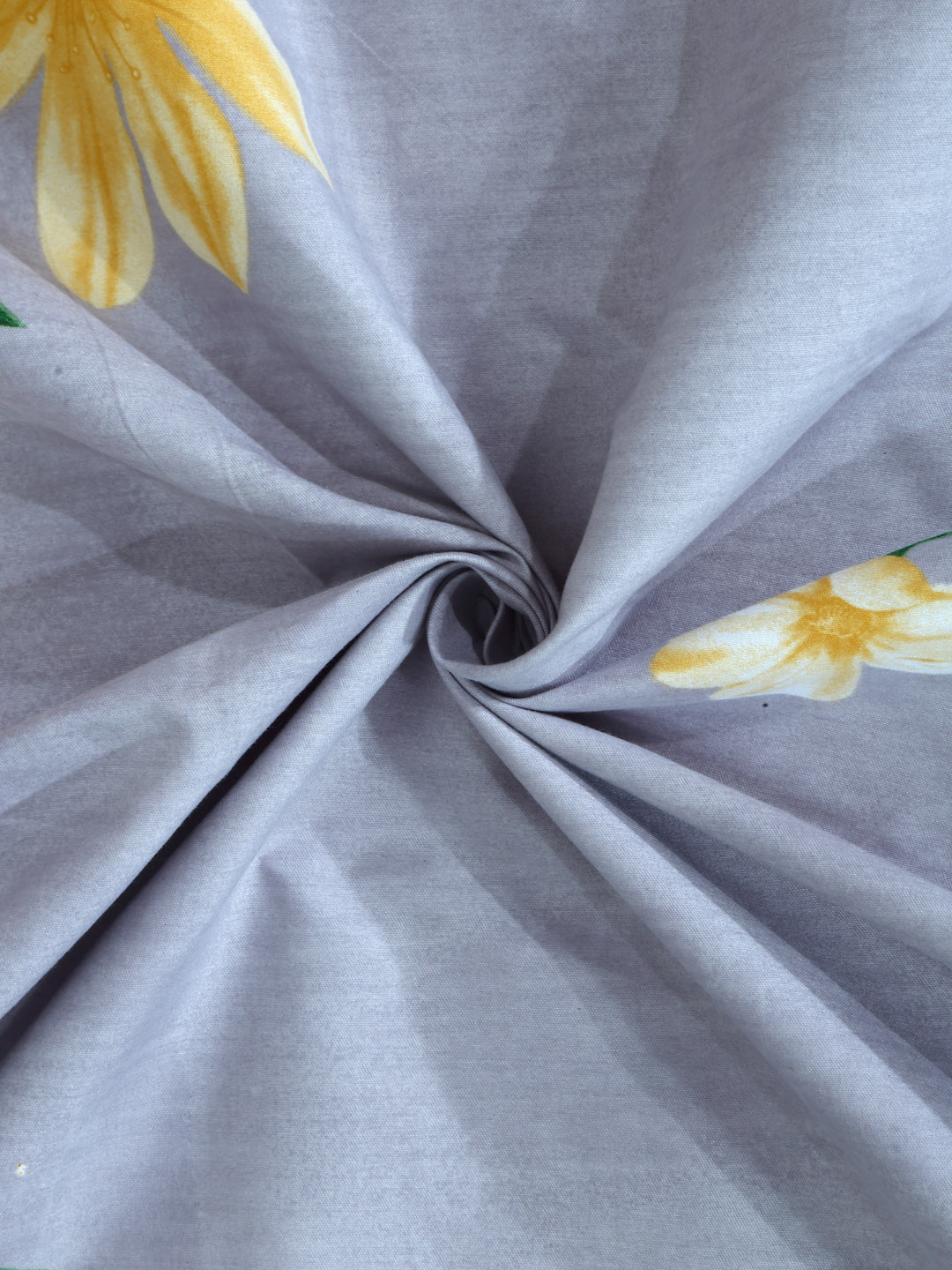 Arrabi Peach Floral Cotton Blend 6 SEATER Table Cover (180 X 130 cm)