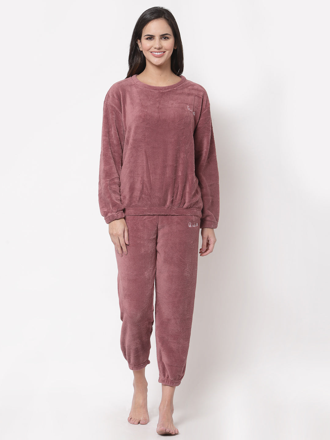 Super Soft Wool Blend Winter Night Suit by Arrabi –