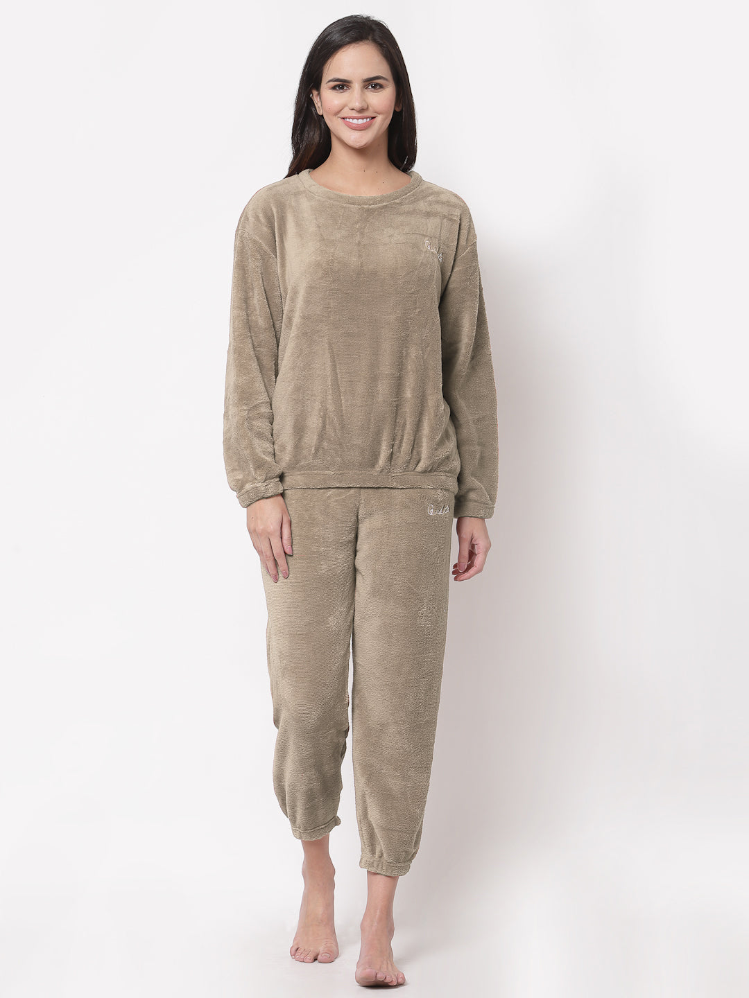 Women Woolen Winter Night Suits by ARRABI®