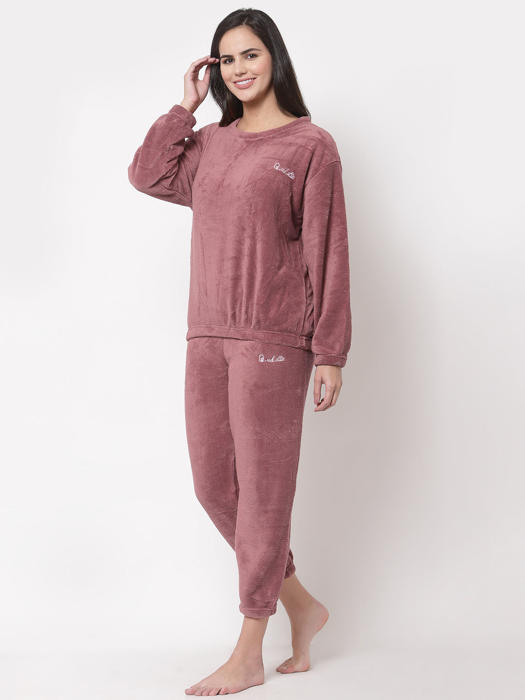 Women Woolen Winter Night Suits by ARRABI®