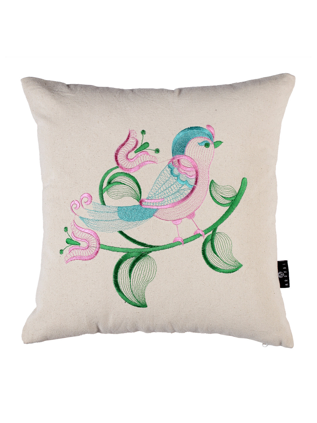 Arrabi Multi Graphic Handwoven Cotton Cushion Covers (Pack of 5) (40 x 40 cm)
