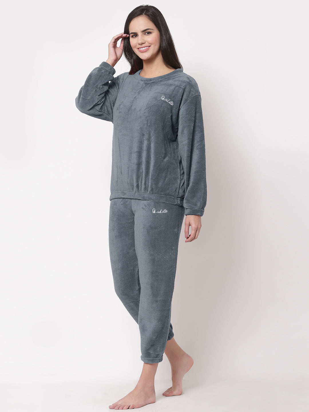 Women Woolen Winter Night Suits by ARRABI®