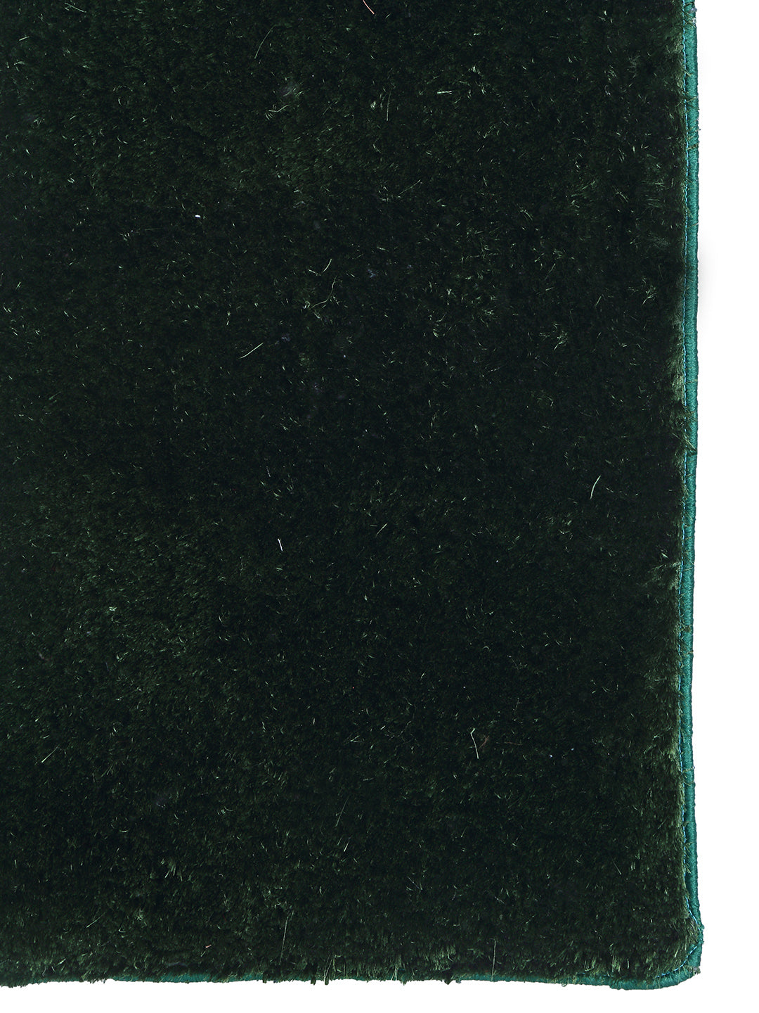 Arrabi Green Solid Polyester Full Size Bed Runner (137 X 55 cm)