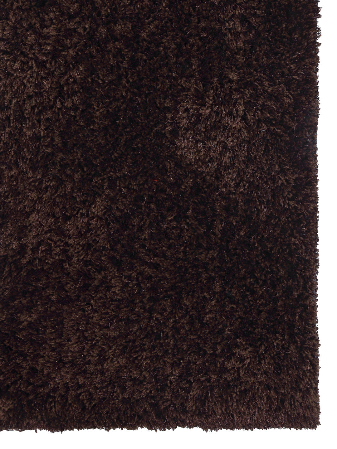 Arrabi Brown Solid Polyester Full Size Bed Runner (137 X 55 cm)