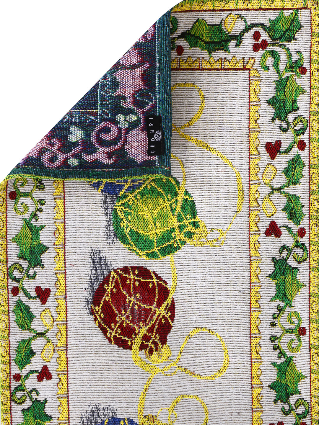 Arrabi Multi Graphic Blended Cotton 4 SEATER Table Runner (130 x 33 cm)