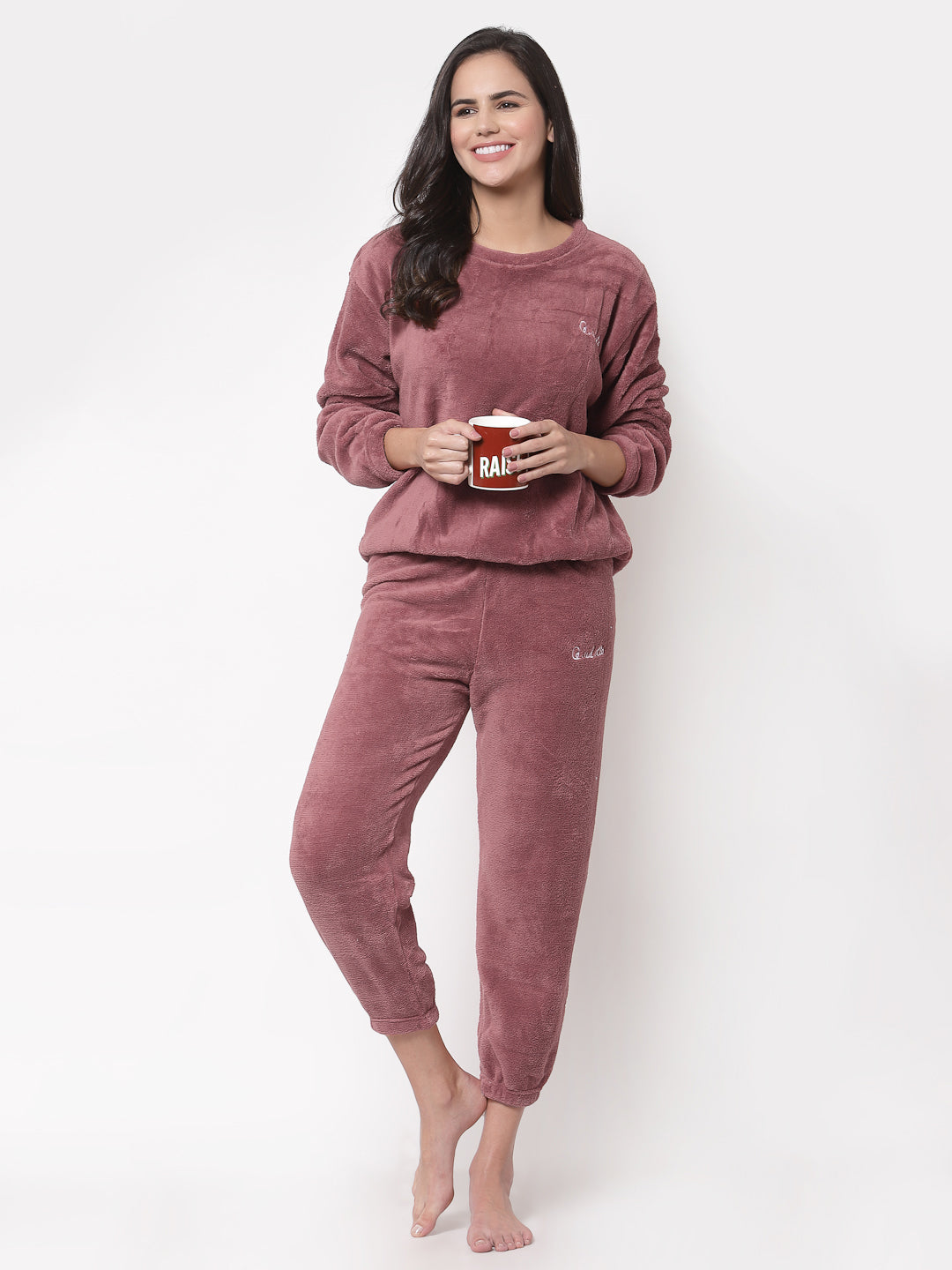 Women Woolen Winter Night Suits by ARRABI®
