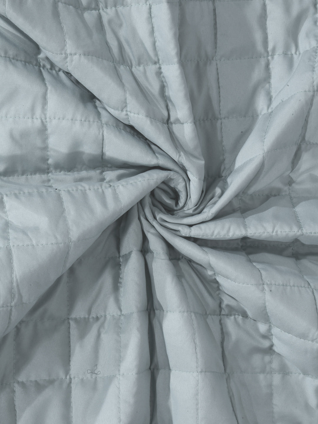 Arrabi Grey Solid TC Cotton Blend 210 GSM Double Bed Size Mattress Protector (250 X 230 cm)