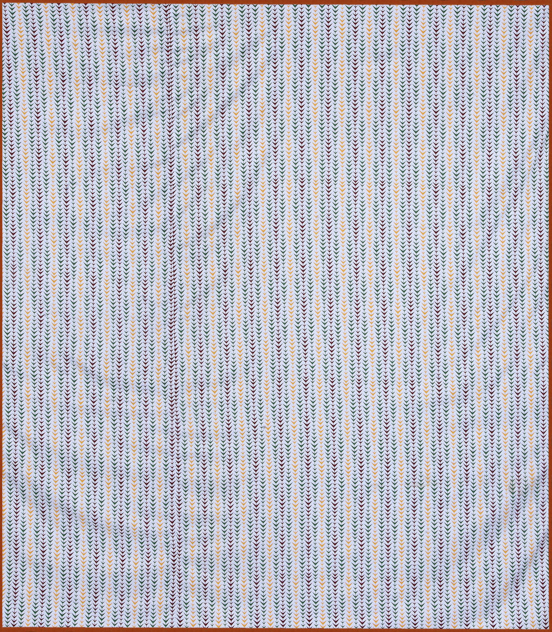 Arrabi Multi Geometric TC Cotton Blend 300 GSM Full Size Single Dohar (220 x 140 cm)