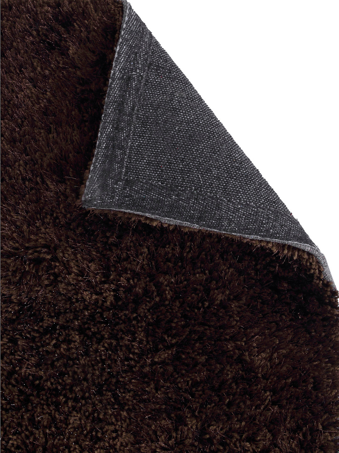 Arrabi Brown Solid Polyester Full Size Bed Runner (137 X 55 cm)