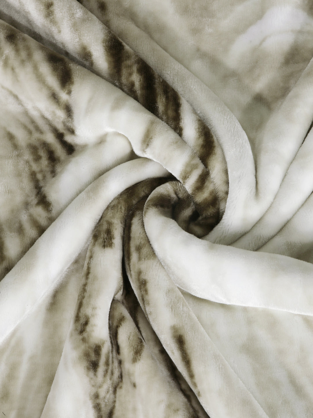Arrabi Multi Abstract Wool Blend 900 GSM Full Size Double Bed Blanket (240 X 210 cm)