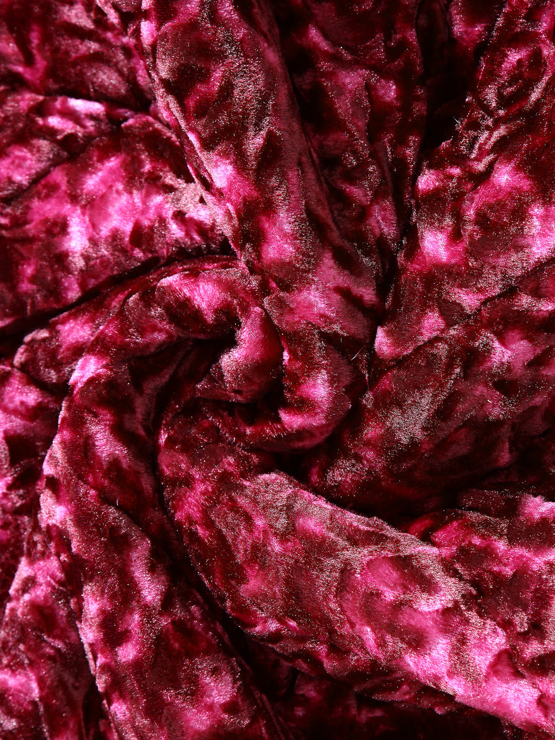 Arrabi Red Floral Polyester Full Size 1060 GSM Single Bed Quilt (210 x 150 cm)