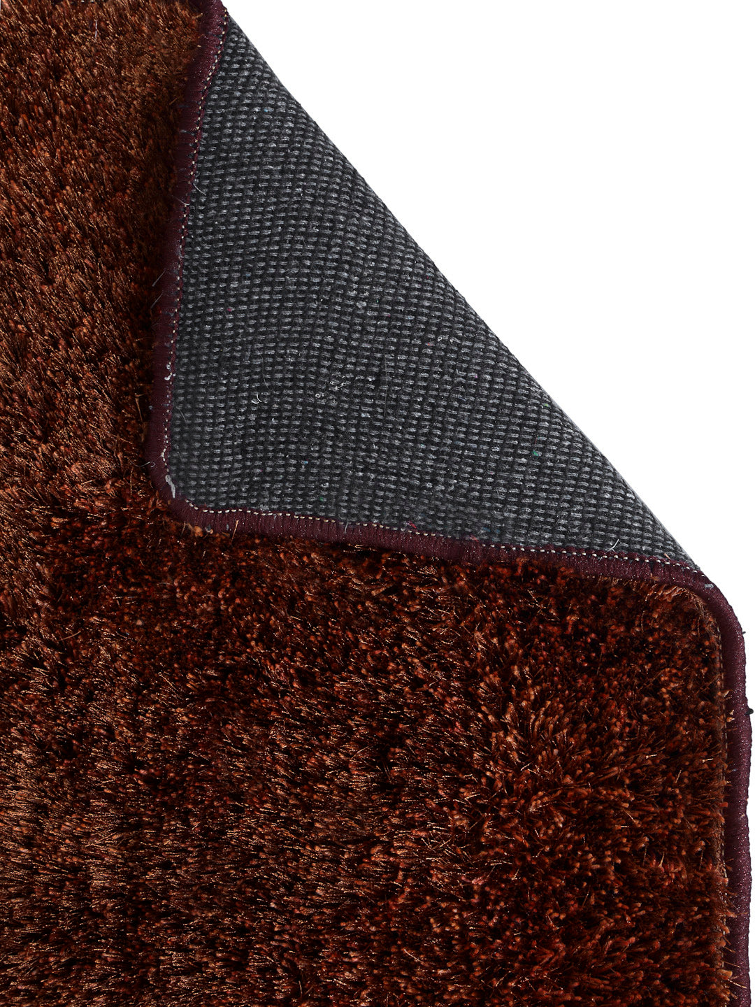 Arrabi Coffee Solid Polyester Full Size Bed Runner (137 X 55 cm)