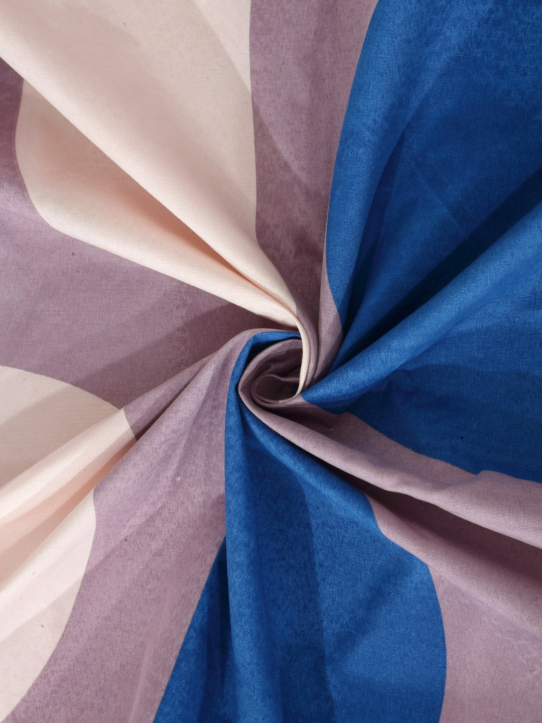 Arrabi Multi Graphic TC Cotton Blend Single Size Bedsheet with 1 Pillow Cover ( 220 X 150 cm)