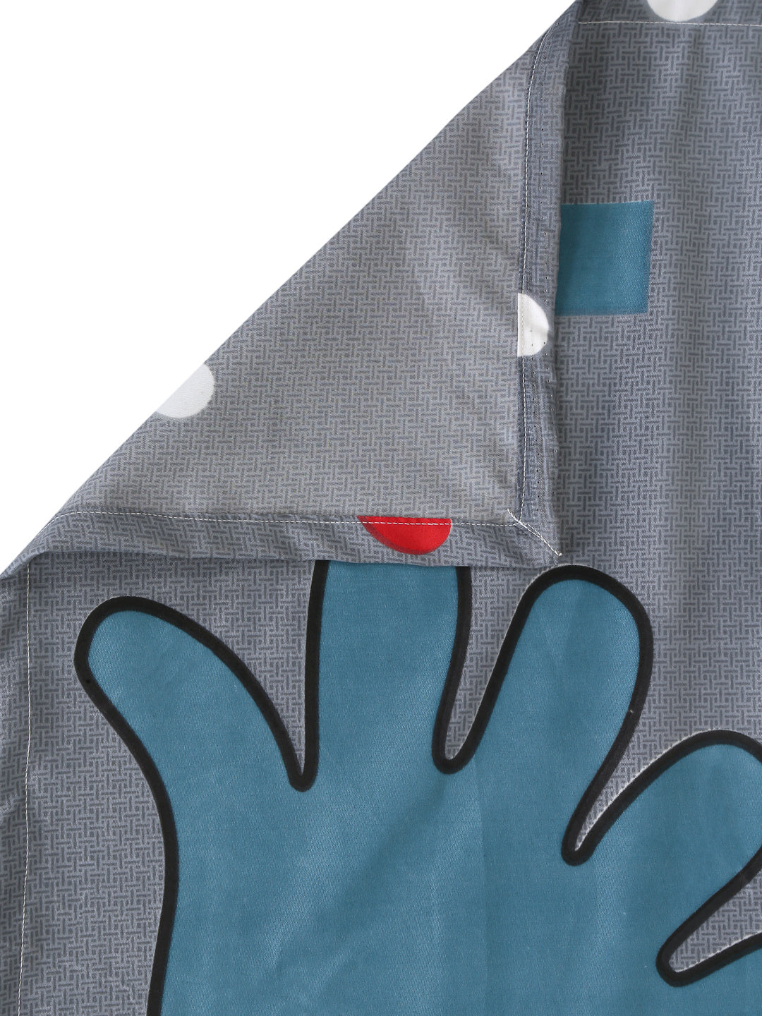 Kid's Special King Size Cotton Blend Bed Sheet Set with 2 Pillow Covers by Arrabi® (250 x 225 cm)