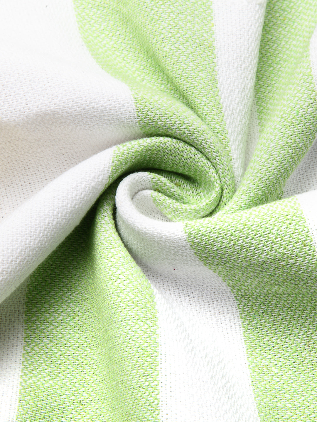 Arrabi Multi Striped Handwoven Cotton Bath Towel (Set of 4) (150 X 75 Cm)