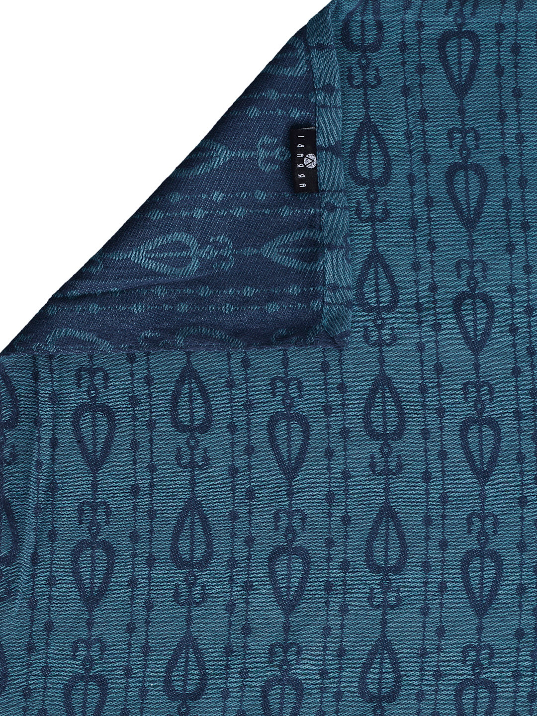 Arrabi Multi Indian Handwoven Cotton Super King Size Bedsheet with 2 Pillow Covers (270 X 260 cm)