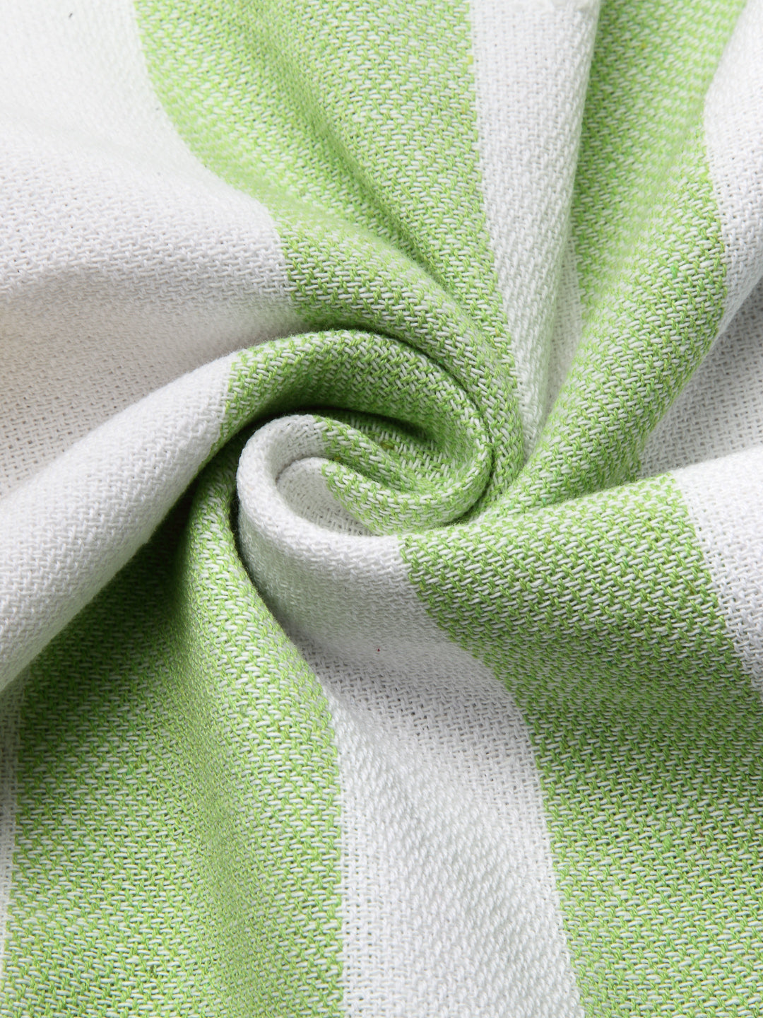 Arrabi Multi Striped Handwoven Cotton Bath Towel (Set of 2) (150 X 75 Cm)