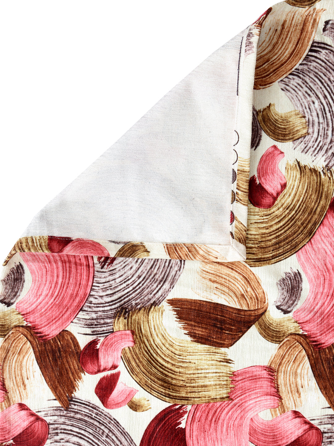 Arrabi Multi Set of 6 Graphic Handwoven Chenille Diwan Set (225 x150 cm)