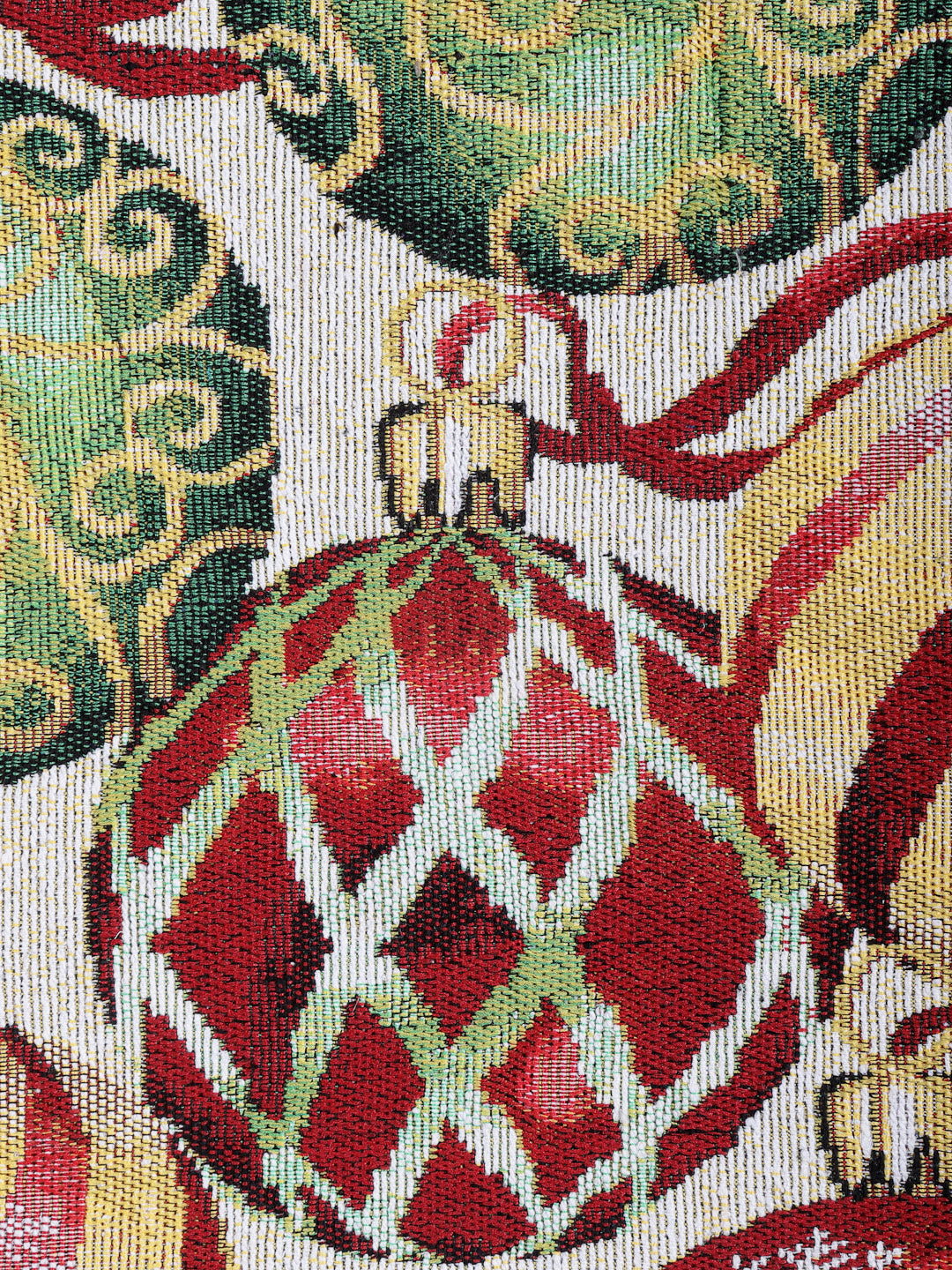 Arrabi Multi Graphic Cotton Blend Full Size Table Mat (Pack of 6) (45 X 30 cm)