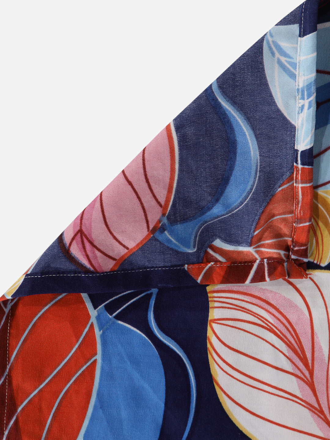 Arrabi Multi Floral TC Cotton Blend Double Size Bedsheet with 2 Pillow Cover