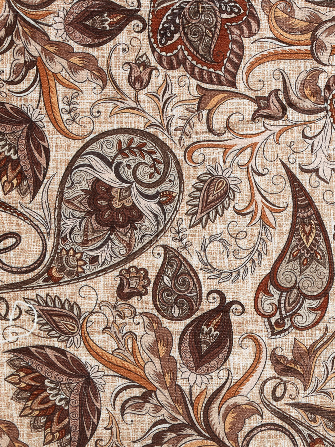 Arrabi Brown Indian TC Cotton Blend Cushion Covers (Pack of 5) (40 x 40 cm)