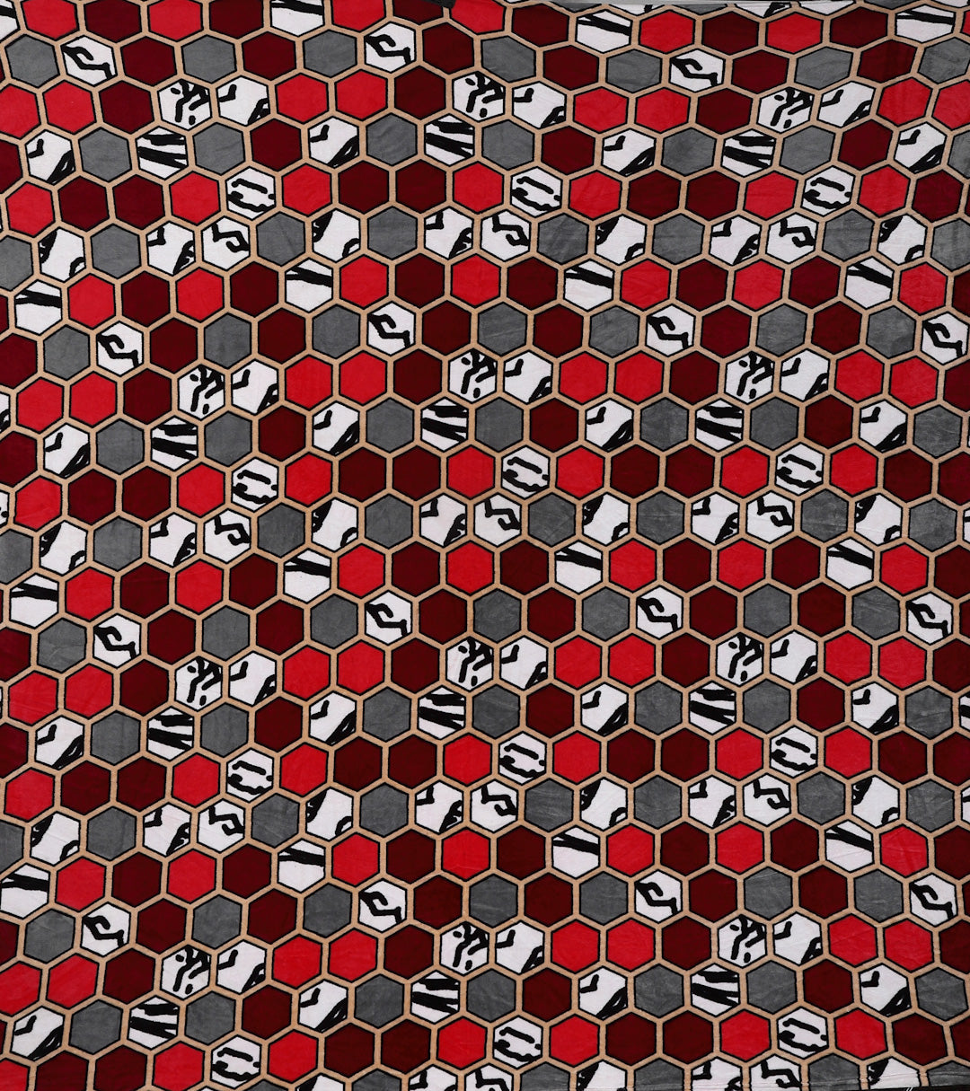 ARRABI® King Size Winter Woolen Bedsheet with 2 Pillow Covers (235 X 215 cm)