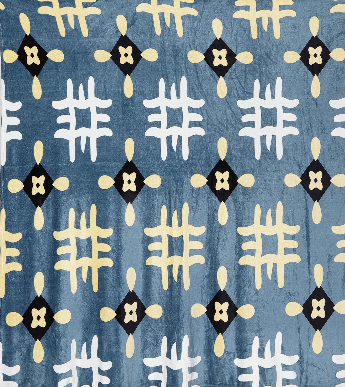 ARRABI® King Size Winter Woolen Bedsheet with 2 Pillow Covers (235 X 215 cm)