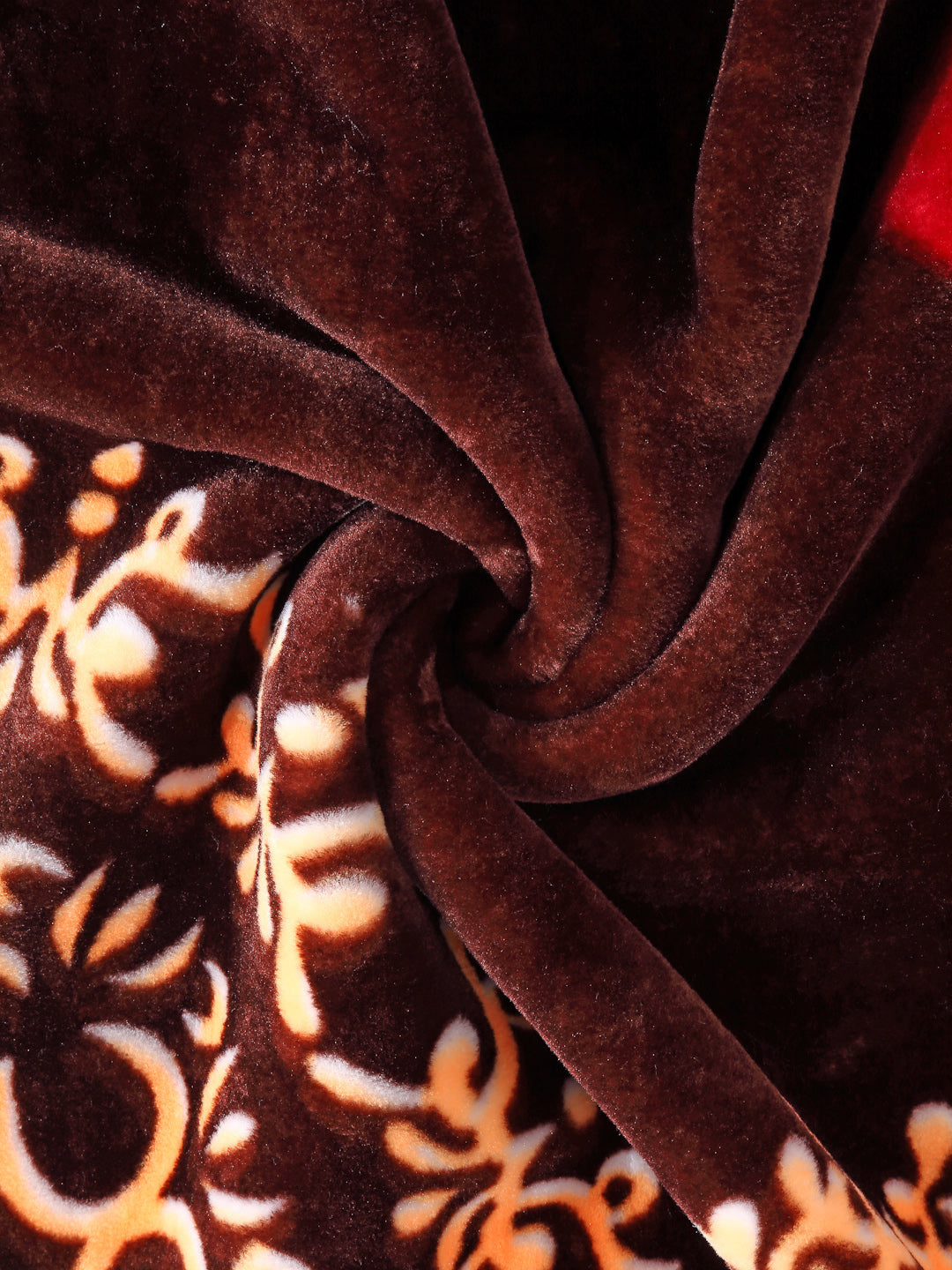 Arrabi Multi Floral Polyester 950 GSM Full Size Single Bed Blanket (215 X 150 cm)