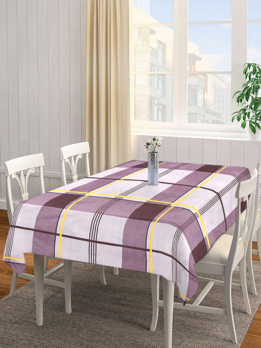 Arrabi Multi Geometric Cotton Blend 8 SEATER Table Cover (215 X 150 cm)
