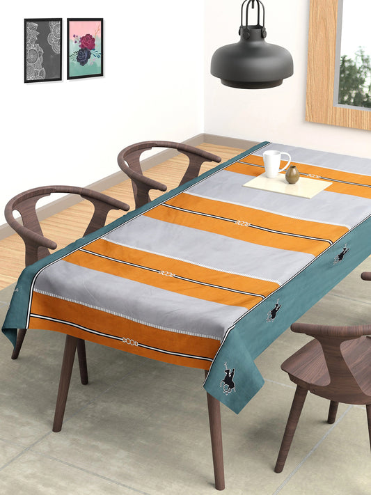 Arrabi Multi Geometric Cotton Blend 6 SEATER Table Cover (180 x 130 cm)
