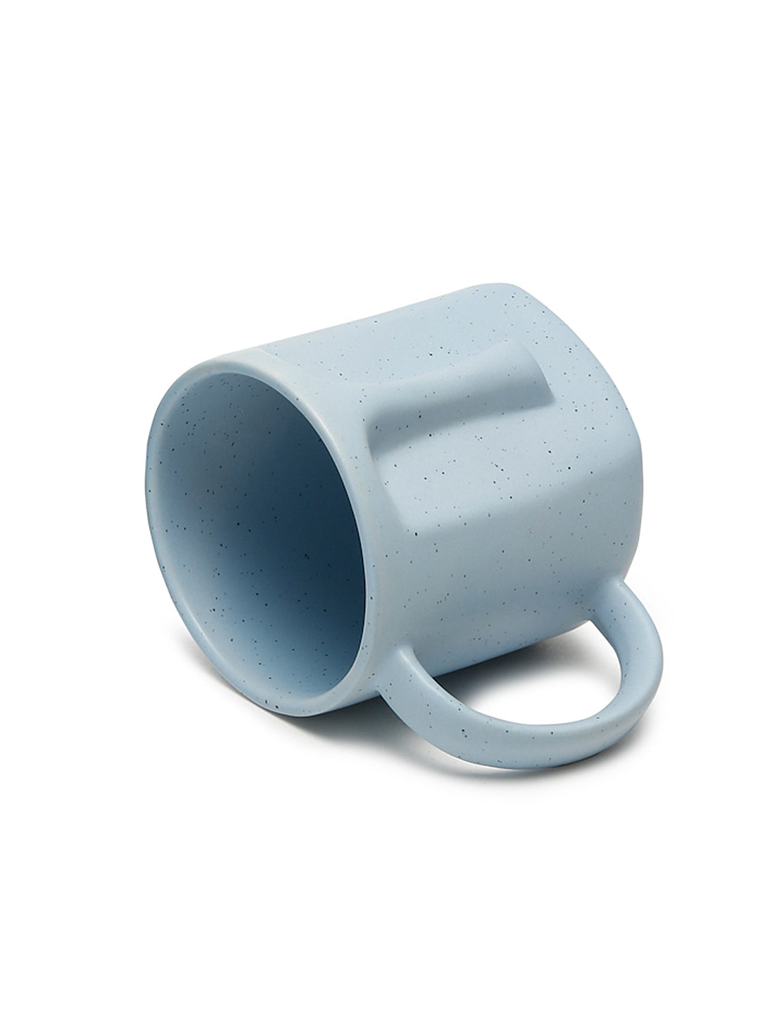 Solid Stoneware Matte Face Mugs