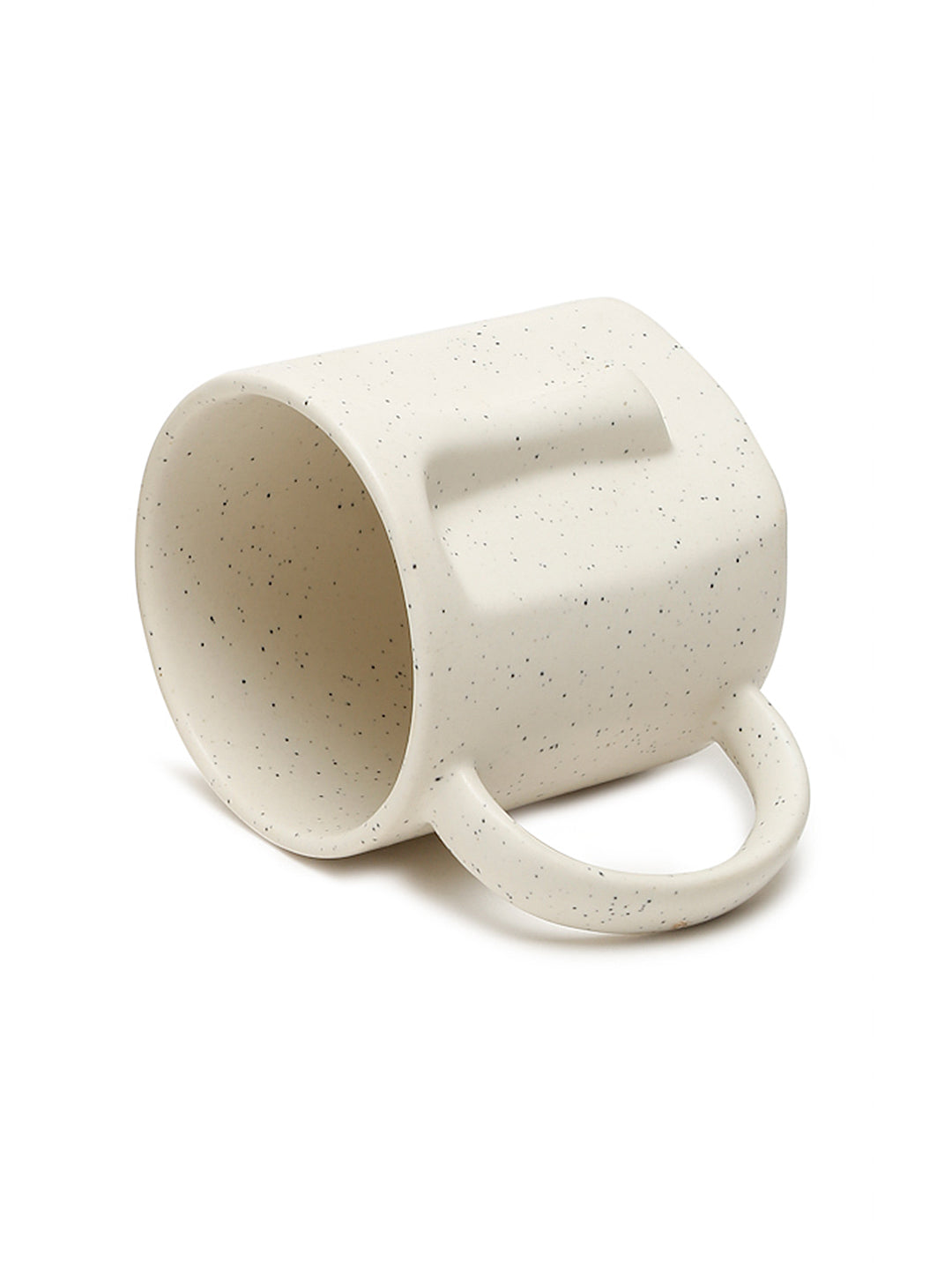 Solid Stoneware Matte Face Mugs