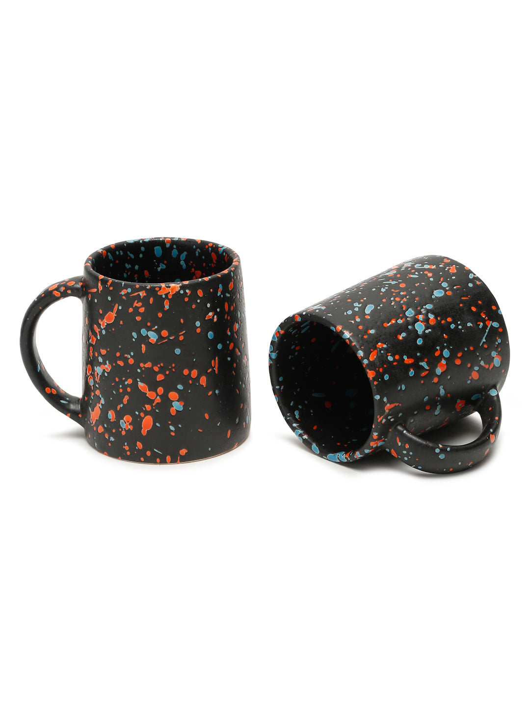 Speckle Set of 4 Ceramic Glazed Mugs