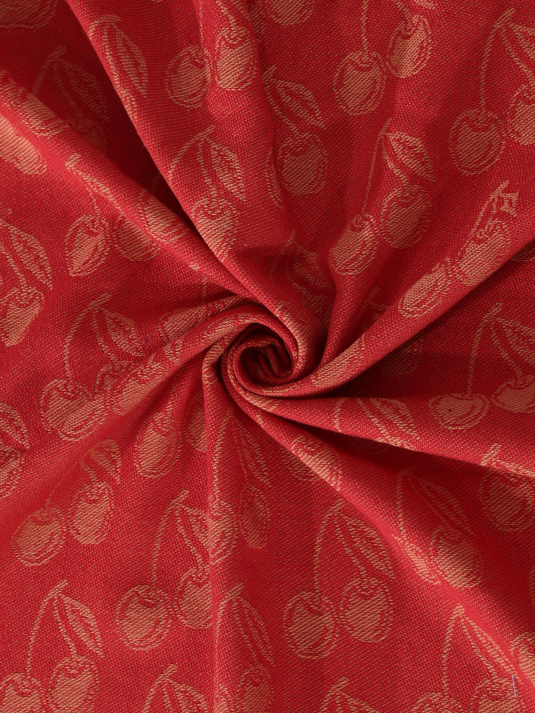 Arrabi Red Leaf 100% Handwoven Cotton 8 SEATER Table Cover (220 x 150 cm)