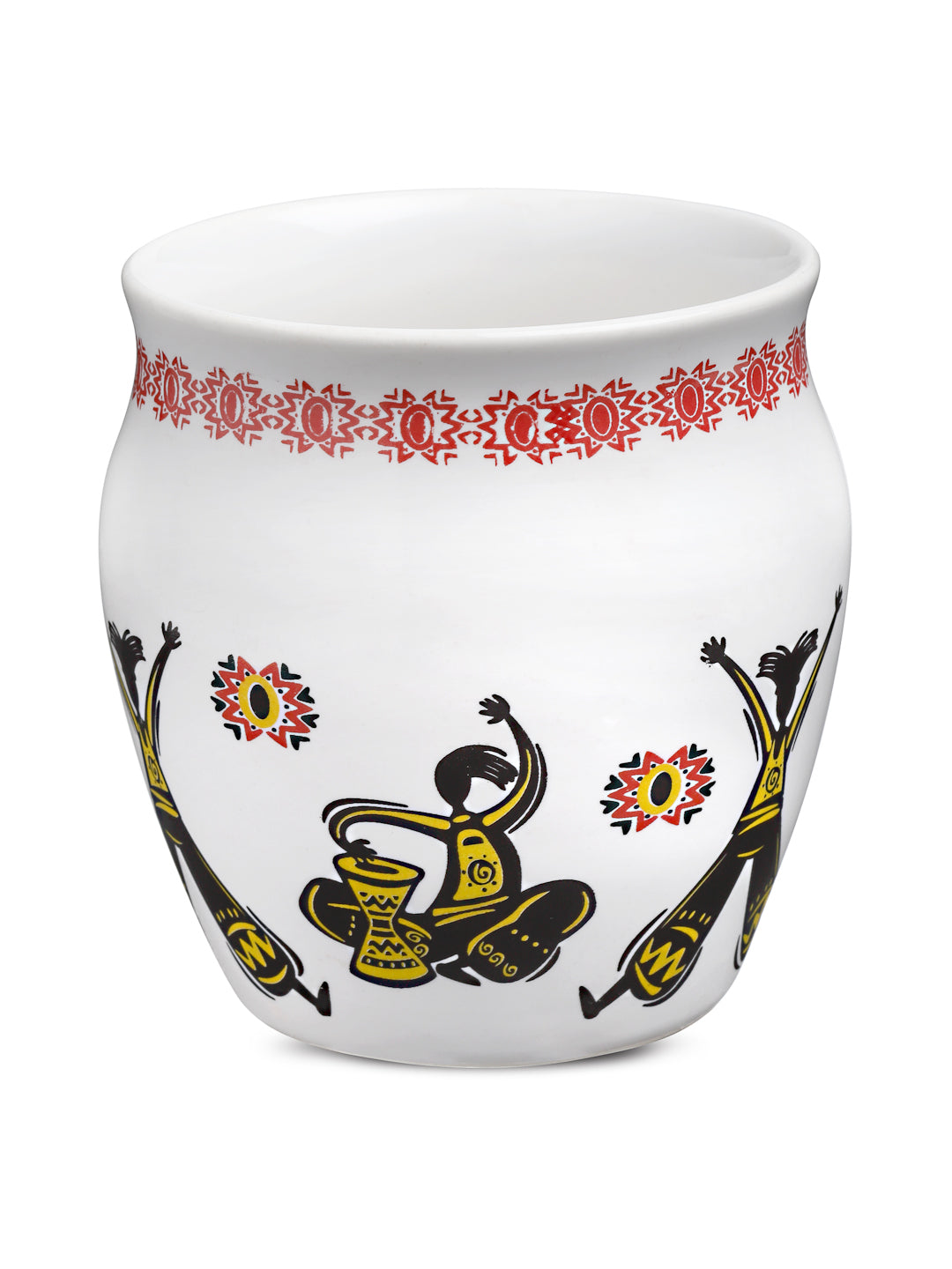 Arrabi Multi Ceramic Indian Kullar set (Set of 6)
