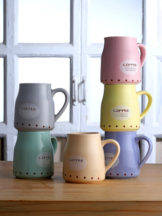 Coffee Print Tea Set