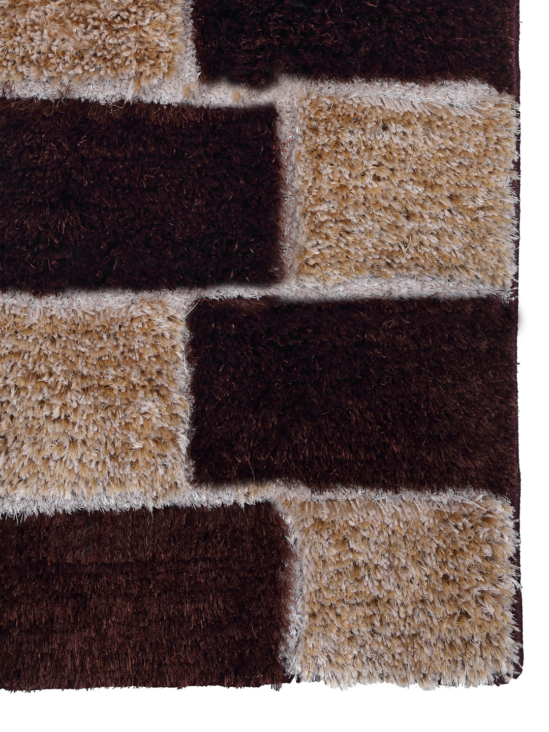 Arrabi Brown Solid Polyester Full Size Bed  Runner (137 X 55 cm)