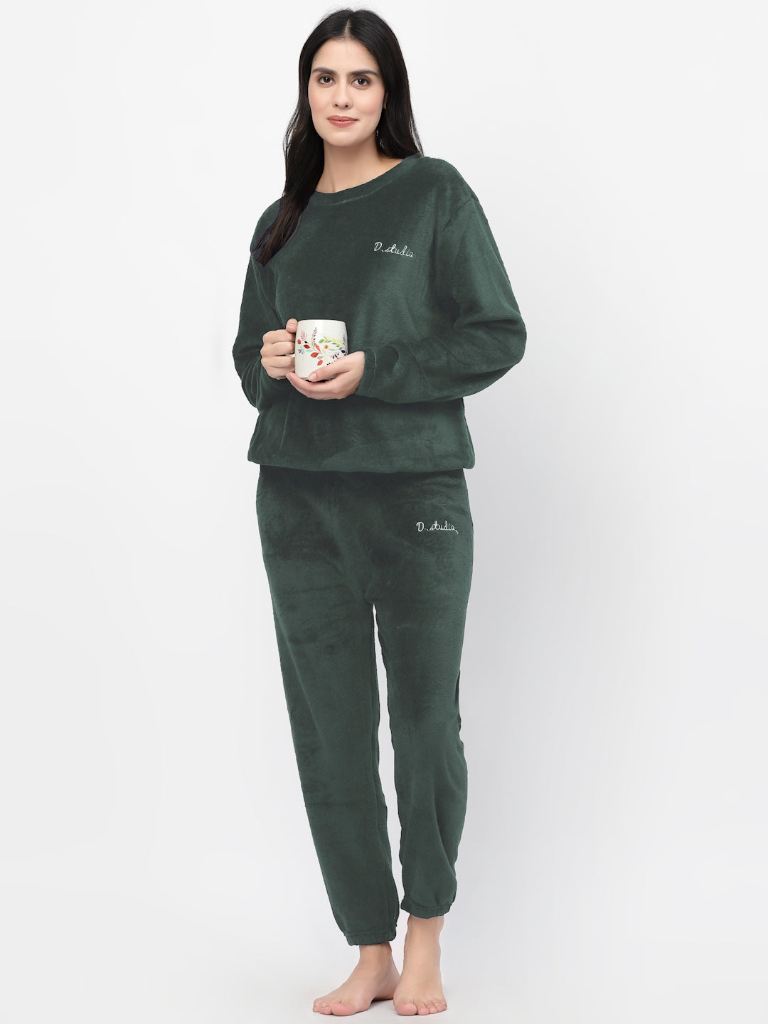 Women Woolen Winter Night Suits by ARRABI®