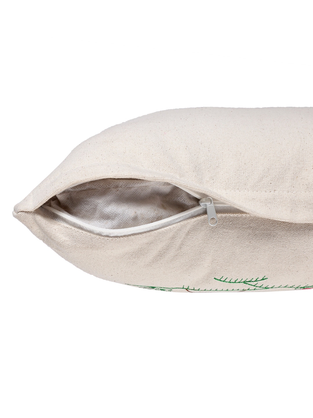 Arrabi Multi Graphic Handwoven Cotton Cushion Covers (Pack of 5) (40 x 40 cm)