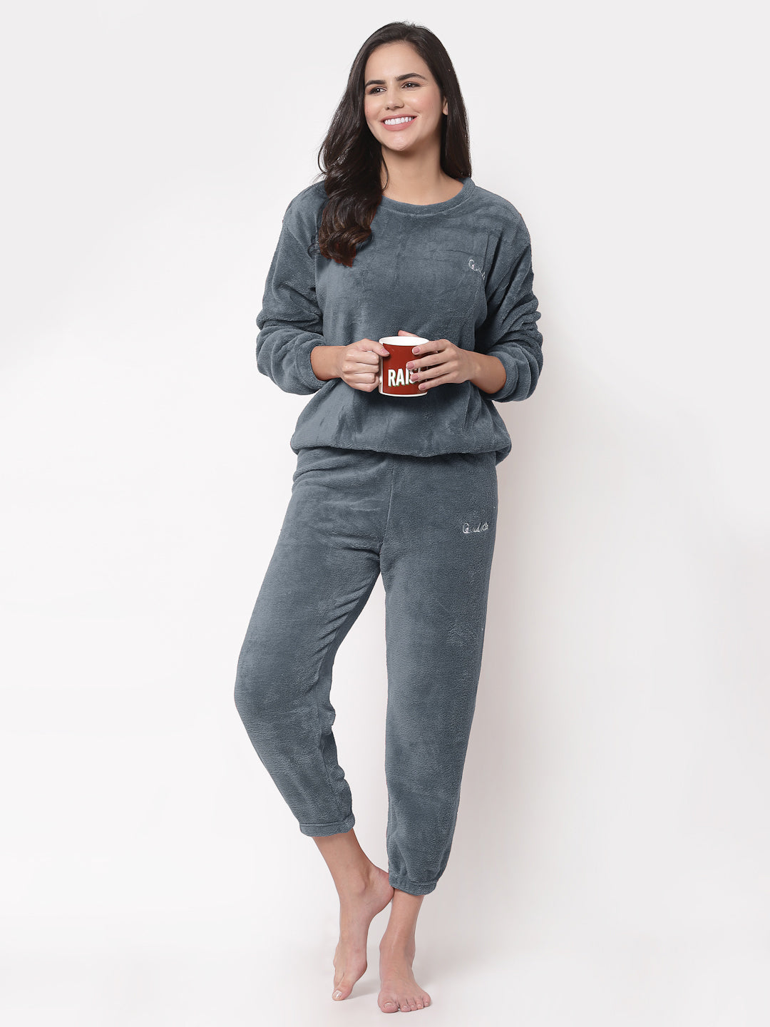 Women Woolen Winter Night Suits by ARRABI®