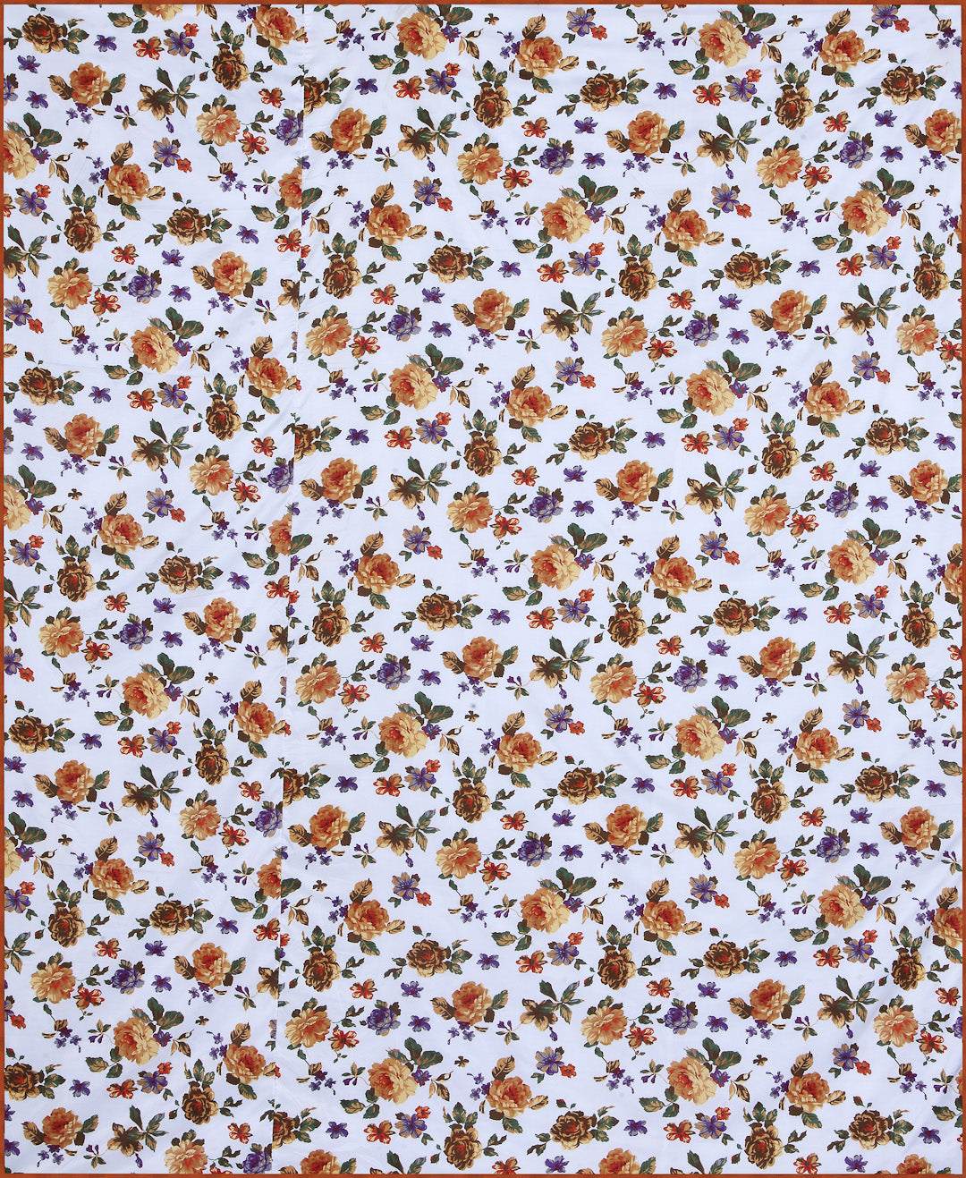 Arrabi Multi Floral TC Cotton Blend 300 GSM King Size Double Dohar (240 x 210 cm)