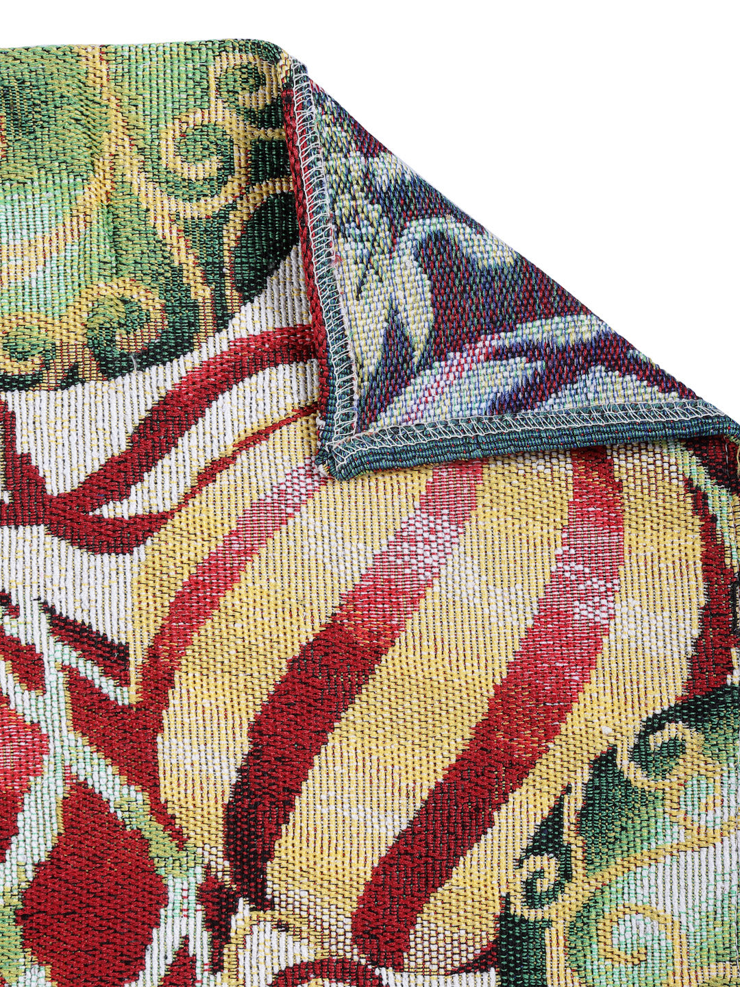 Arrabi Multi Graphic Cotton Blend Full Size Table Mat (Pack of 6) (45 X 30 cm)