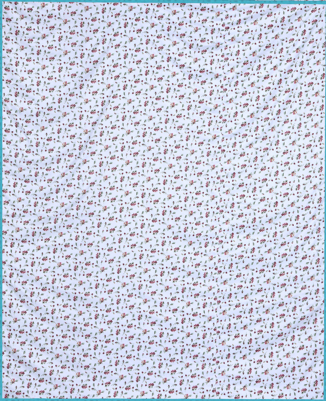 Arrabi Multi Floral TC Cotton Blend 300 GSM King Size Double Dohar (240 x 210 cm)