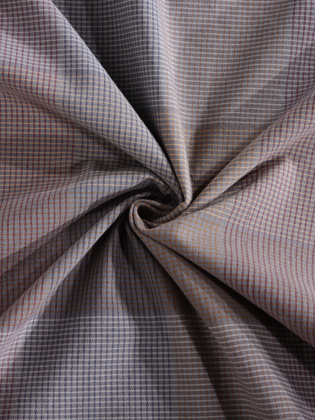 Arrabi Beige Check Handwoven Cotton King Size Bedsheet with 2 Pillow Covers (260 X 250 cm)