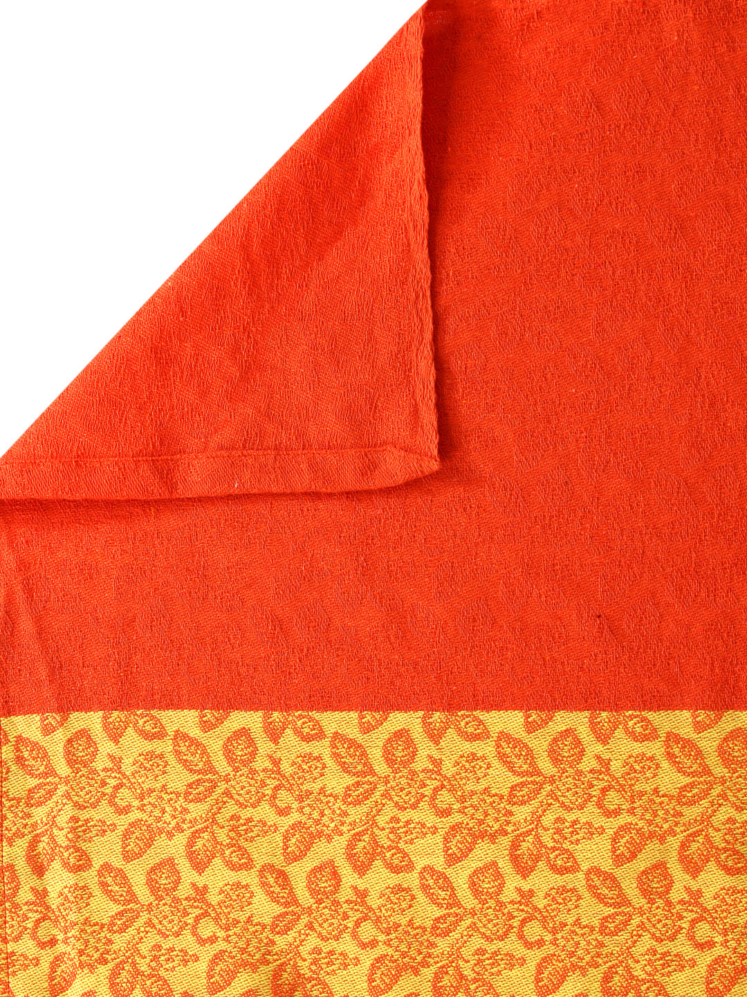 ARRABI® Handwoven Pure Cotton King Size Bedsheets with 2 Pillow Covers (260 X 230 cm)