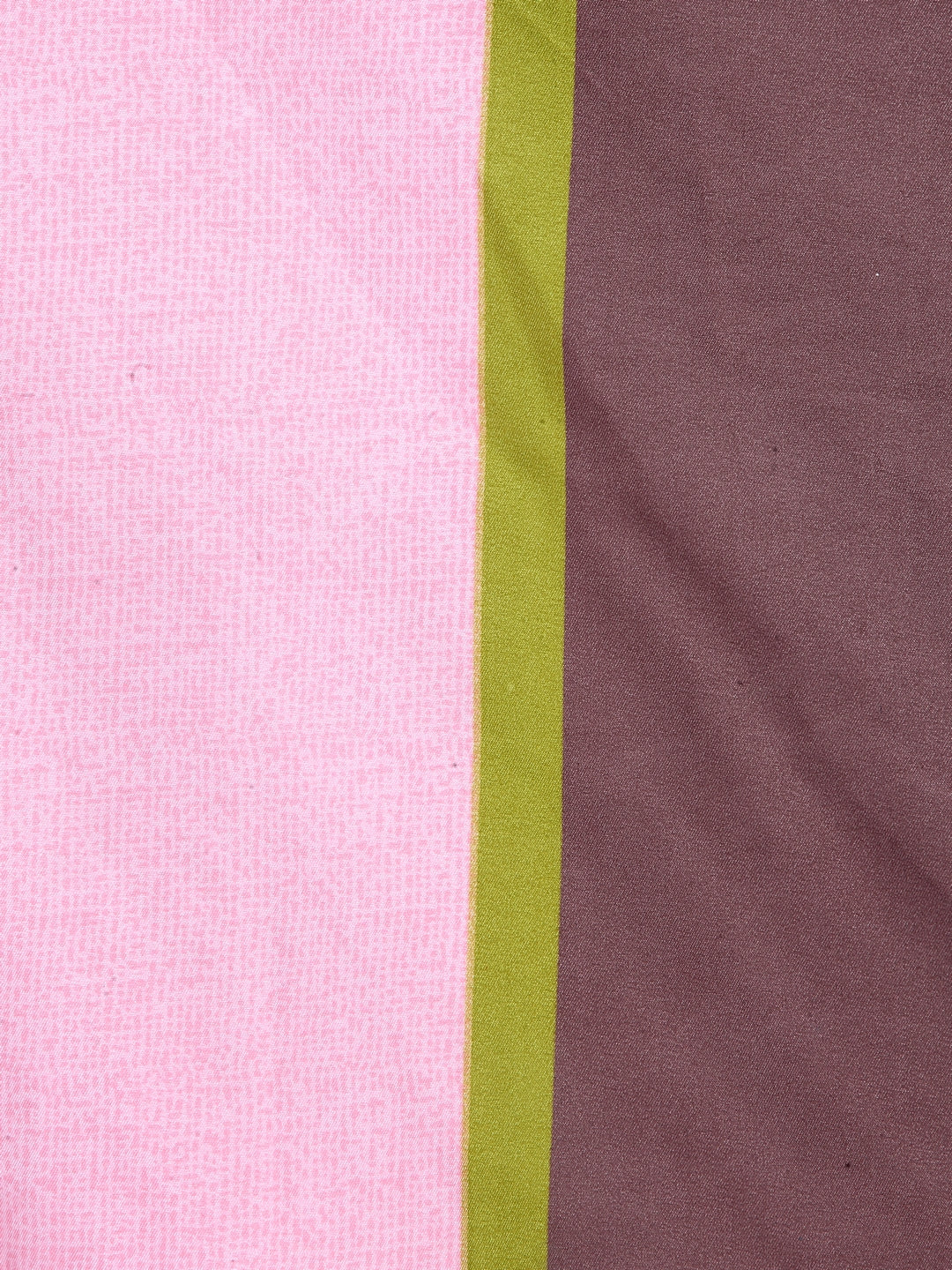Arrabi Multi Stripes TC Cotton Blend Single Size Bedsheet with 1 Pillow Cover (220 X 150 cm)