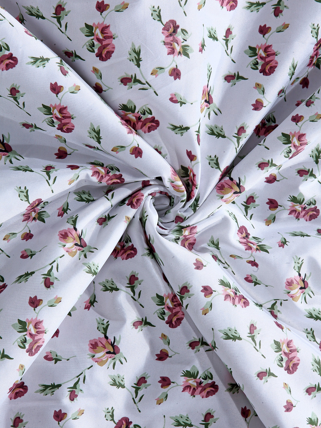 Arrabi Multi Floral TC Cotton Blend 300 GSM King Size Double Dohar (240 x 210 cm)